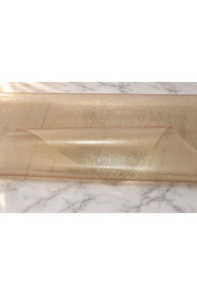 Blue Home Față de masă din PVC transparent cu sclipici, 0,22 mm, husă de protecție pentru masă din plastic ștergabilă, husă din nailon