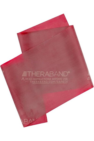 THERABAND Professional Latex Resistance Bands, Individual 6 Ft Elastic Band a...