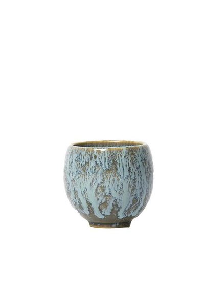 BARISTAR Copper Ceramic Coffee Cup, 100 ml Capacity, Practical Drinkware for ...