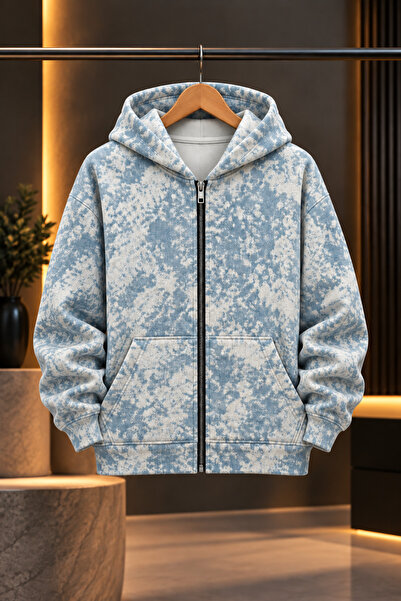 warn Batik Patterned Seasonal Pocketed Cardigan