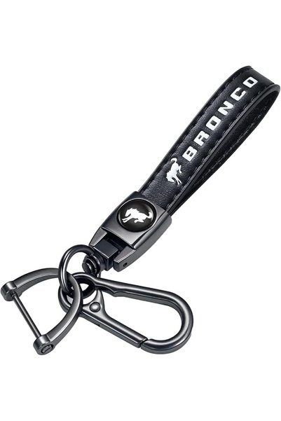 GENERAL Genuine Leather Car Keychain Key Ring for Men and Woean, Key Fob Car ...
