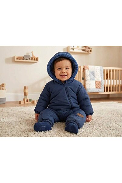 The Cloudish Shop Baby Cosmonaut Zippered Hat and Coat - Astronaut Jumpsuit I...