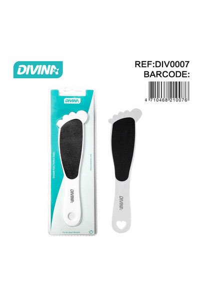 Divina Foot file for removing excess skin, two pieces, Divana