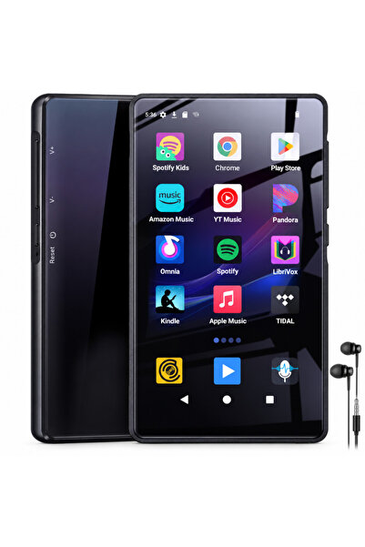 Velixo Συσκευή αναπαραγωγής MP3/MP4 με οθόνη αφής, Οθόνη 4.5 ιντσών, Μνήμη 16...