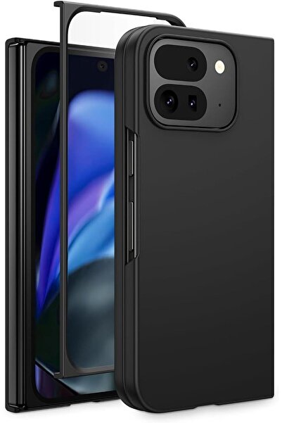 GENERAL غطاء صلب من البولي كربونات لهاتف Pixel 9 Pro Fold، غلاف واقي نحيف مضا...