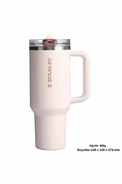Stanley The Quencher Protour Flip Straw Tumbler Thermos with Straw 1.18 L/40Oz Pink 10-21126-0123