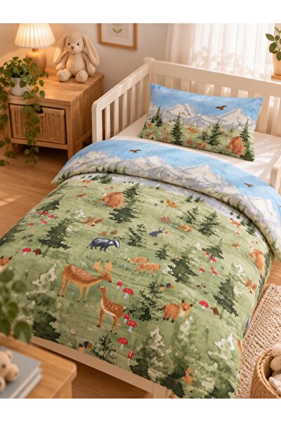 ZIY Collection Kids Series Pazen (Flanel) Bebek Kışlık Nevresim Seti 100x150 ...