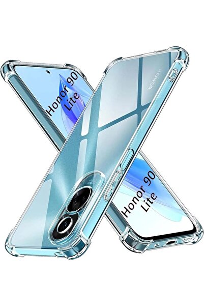 GENERAL غطاء هاتف شفاف مناسب لهونور 90 لايت 5G/هونور X50i، نحيف ومرن، مقاوم ل...