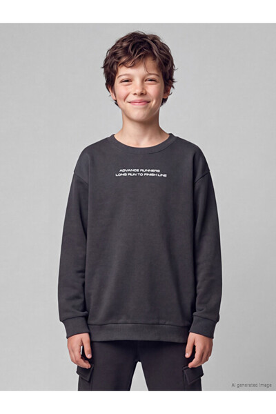 LC Waikiki Timeless Clothing & Timeless Choices Printed Boys' Thick Tracksuit...
