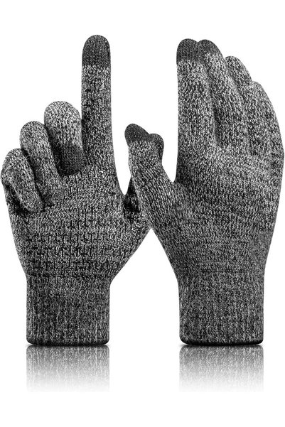 Parlberd Winter Gloves For Men Women, Cold Weather Warm Touchscreen Glove Uni...