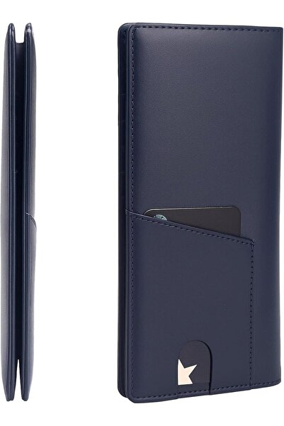 GENERAL Alldaily Bifold Long Slim Wallets for men, Leather RFID Blocking Hold...