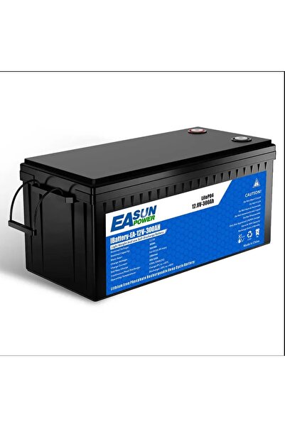 EASUN Acumulator LiFePO4, 12.8V, 300 Ah, cu BMS integrat