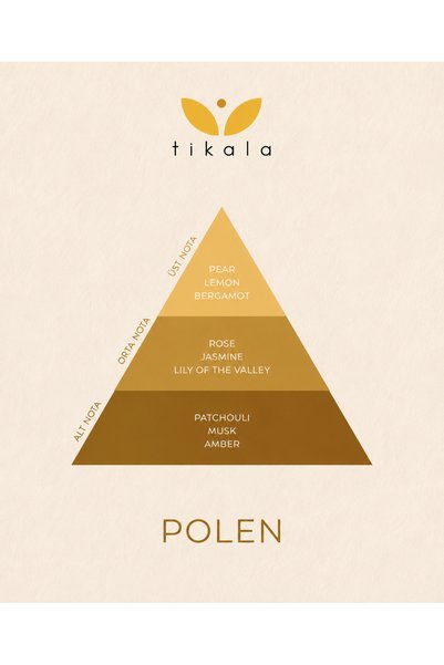 tikala Bambu Çubuklu Kristal Oda Kokusu Polen 700 ML - Home Fragrance 700 ML Pollen