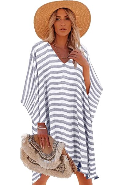 Moss Rose Women's Beach Cover up Swimsuit Kimono Cardigan with Bohemian Flora...