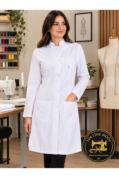 Simline KADIN HAKİM YAKA DOKTOR,HEMŞİRE,ÖĞRETMEN,ECZACI ÖNLÜĞÜ