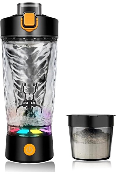 ELECDON Electric Protein Shaker Bottle, 650ml USB C Rechargeable - زجاجة خفق ...