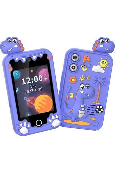 GENERAL LICAEVEY Kids Smart Phone, Children Touchscreen Cell Phone Toy, 2.8 I...