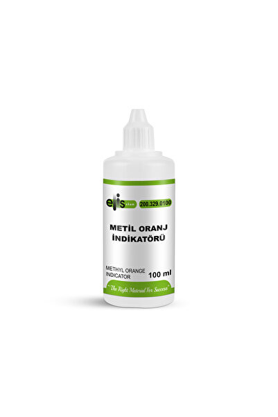 Metil Oranj İndikatörü Solüsyonu - 100 mL