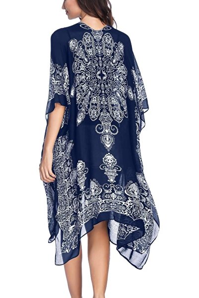 Moss Rose Women's Beach Cover up Swimsuit Kimono Cardigan with Bohemian Flora...