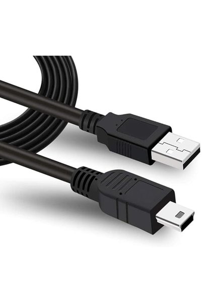 Storite USB 2.0 A to Mini 5 Pin B Cable for External Hard Drives, Cameras, MP...