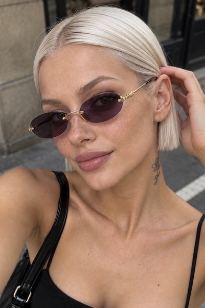 LOOKUP Pan- Women's Sunglasses Uv400 Protection New Season Stylish Design Quality with Case and Cloth Gift