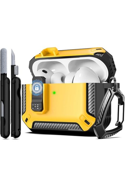 GENERAL Compatible with AirPods Pro 3rd Gen Protective Case with Cleaning Kit...