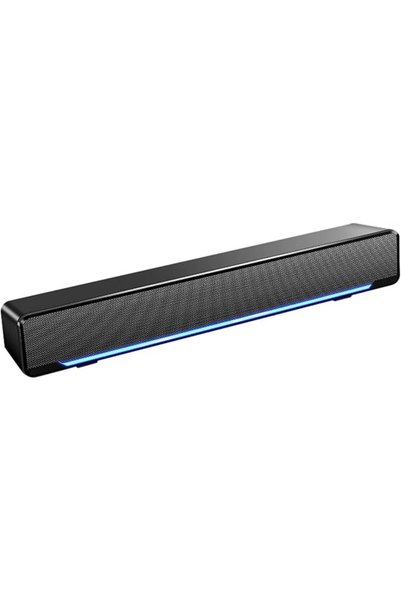 HALAMODO Soundbar, Music Player with Bass Surround,Stereo USB Powered Mini So...