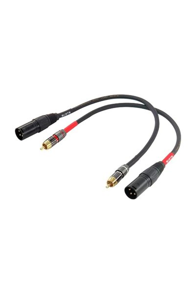 GENERAL كابل RCA إلى XLR، كابل XLR ذكر إلى RCA ذكر، كابل صوت HiFi من RCA ذكر ...