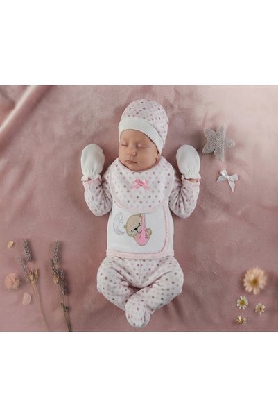 Erca Home Tekstil Ürünleri 100% Cotton 5-Piece Hospital Release Zibin Set for...