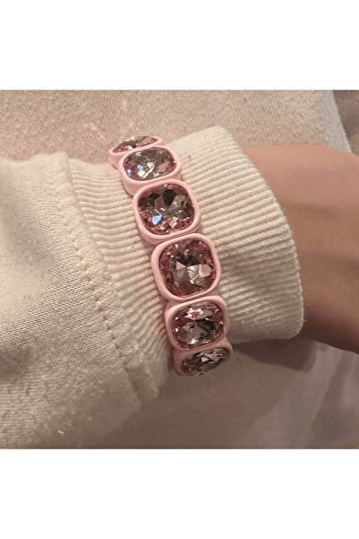 Zümrüt Gold Hologram Stone Bracelet