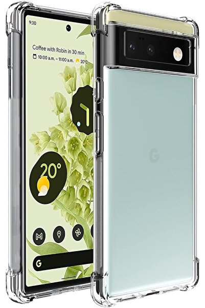Generic Compatible with Google Pixel 6 Clear TPU Case Cover,Ultra Crystal Thi...