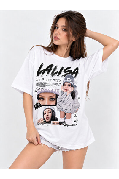 OWNME LALISA Мантра Овърсайз Тениска
