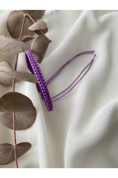 sabiha aksesuar Macrame Braid String Bracelet,Water Resistant, Adjustable Han...