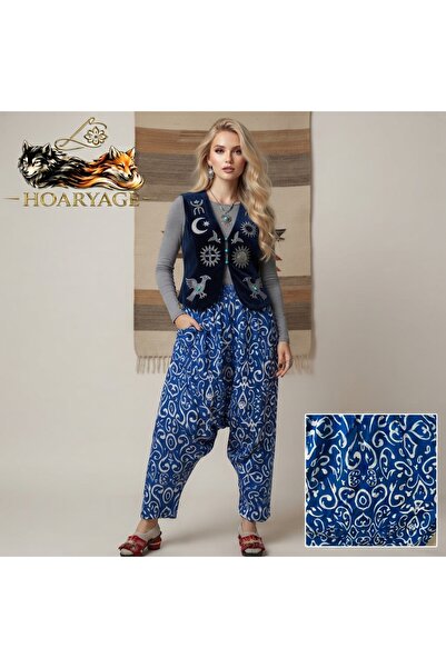 hoaryage Authentic Village Salwar 100% Cotton Viscose Floral Patterned Comfor...