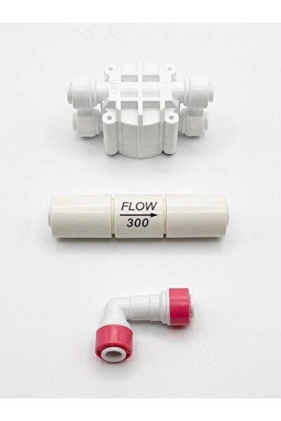 Su Arıtma Cihazı Yenileme Kiti - Shut Off Flow - Check Valf Quick