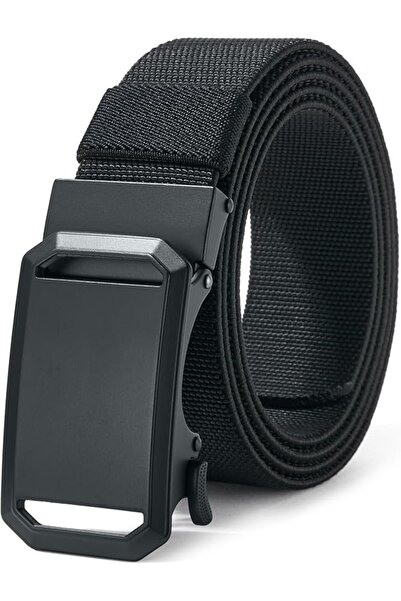 GENERAL LionVII Ratchet Elastic Stretch Belts, 1 3/8" Slide Belt for Men with...