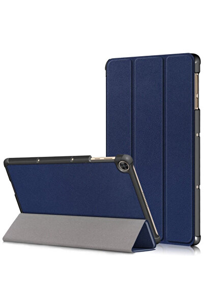 ERBORD Husă pentru Huawei Matepad T10 / T10S, Triplu pliabilă, Albastră