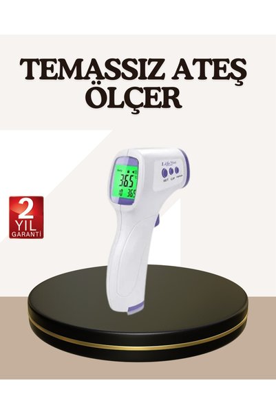 teknodayım Kızılötesi Alından Temassız Ateş Ölçer Akıllı Sesli Uyarı