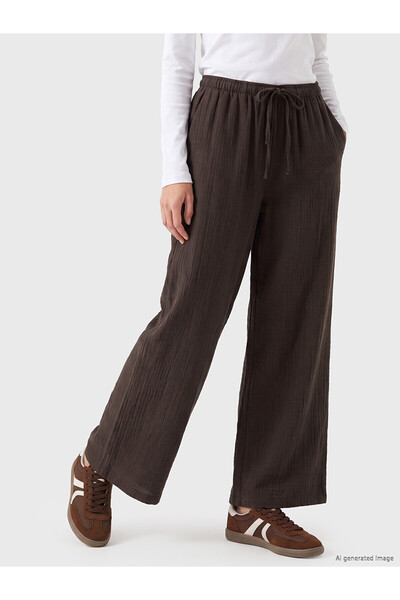 LC Waikiki I Beli Corded Muslin Women's Trousers from Freezen Store