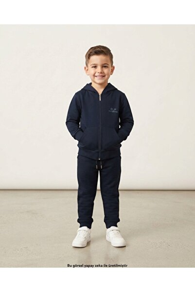 voyyo kids baby Boy's 6-7-8-9-10 Years Old Zippered Hooded 2 Thread Seasonal ...