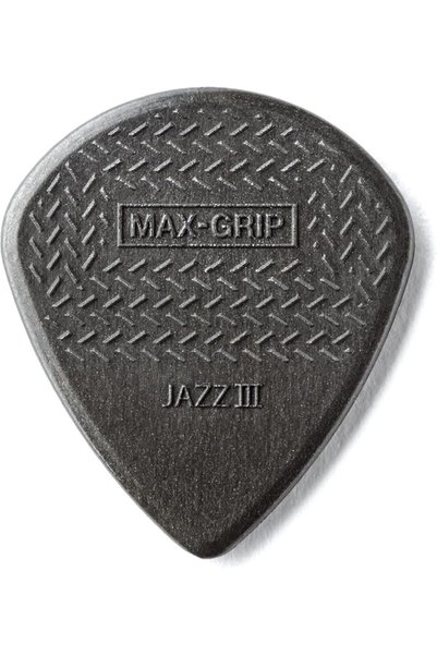 Jim Dunlop دُنلوب 471P3N ماكس جريب جاز 3، أعواد جيتار نايلون، أحمر، عبوة من 6...