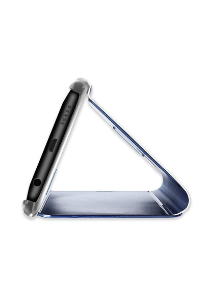 ERBORD Husă pentru Samsung Galaxy A51 5G, Clear View, albastru deschis