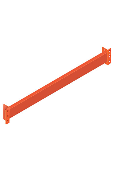 NO BRAND Δοκός ραφιέρας παλετών 2000x80mm Πορτοκαλί - 10009