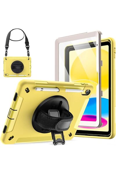 JETech Rugged Case for iPad (A16) 11th/10th Gen, Black