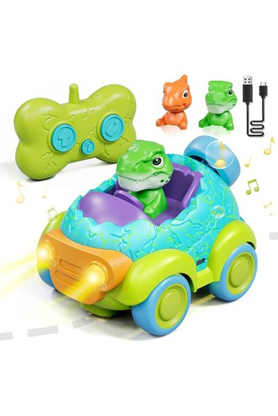 Lehoo Castle Dinosaur Remote Control Toys for 3 Year Old Boys