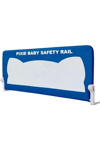 pixie Baby Safety Bed Rail, L120Xw35Xh42 Cm, Blue