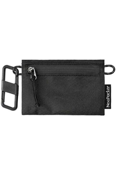 GENERAL Nextbaker Unisex Canvas Wallet, Black Flex Shell Design, Waterproof w...