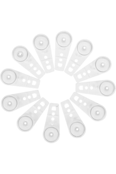 Generic 12pcs Curtain Track Glides With Precision Ball-bearing Carriers Rolle...