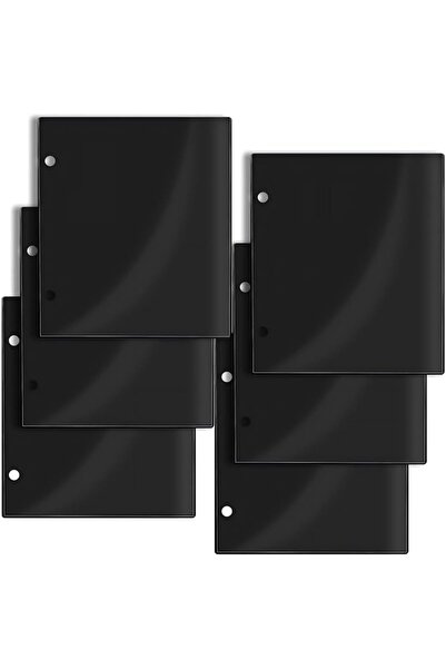 KASTWAVE PVC Music Flip Folder, 6-Pocket Double-Sided Page Holder, Waterproof...