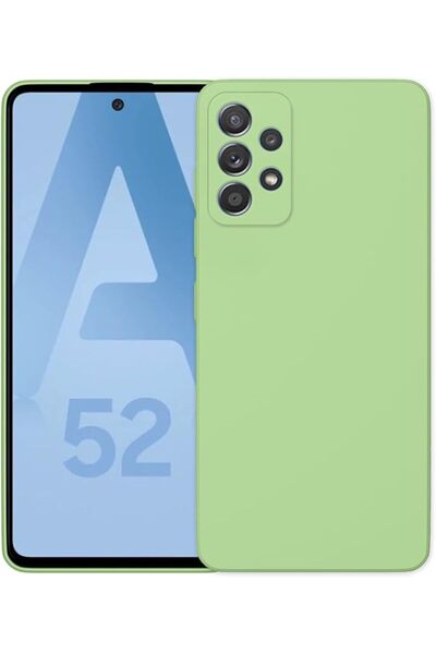 GENERAL Compatible with Samsung Galaxy A52 Case Cover Silicone for Silky Soft...
